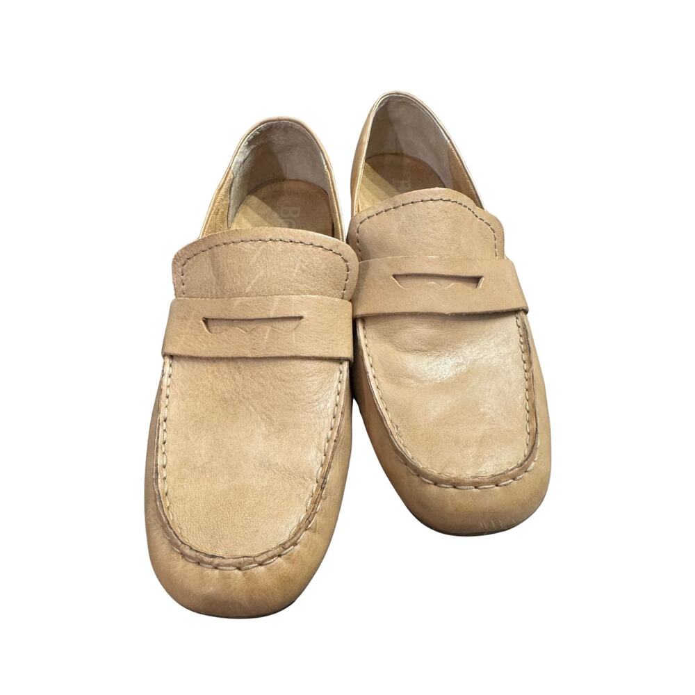 BORN Kheli Womens Loafers 10M Brown Leather Driving Penny Slip On NWOB - Picture 2 of 8